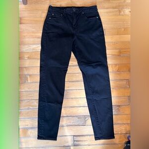 American Eagle Outfitters Black next level stretch jeggings circa 2017